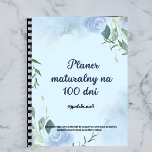 Planer maturalny 100 dni
