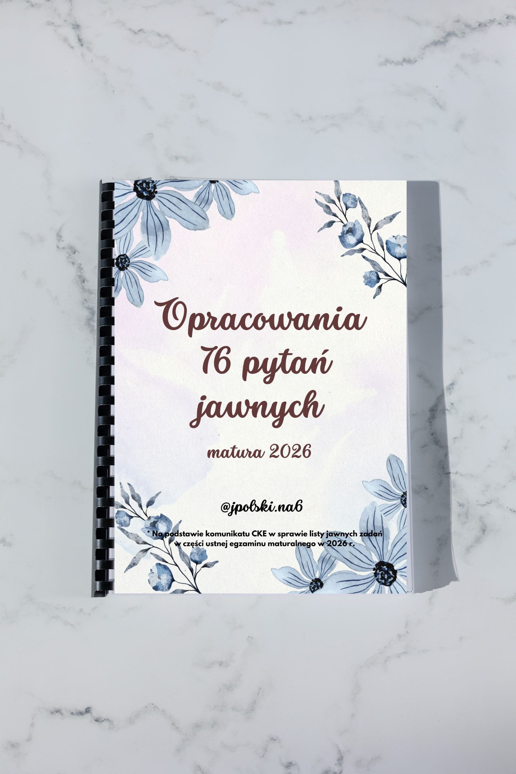 Pakiet notatek maturalnych z 100-dniowym planerem i opracowaniami jawnymi - obrazek 3