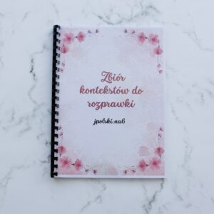 Zbiór kontekstów do rozprawki