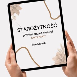 KARTA PRACY ,,STAROŻYTNOŚĆ" + ODPOWIEDZI