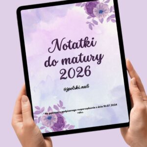 Notatki do matury 2026 - opracowanie lektur i epok
