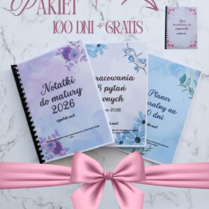 PAKIET 100 DNI +  ZBIÓR KONTEKSTÓW DO ROZPRAWKI GRATIS