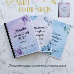 PAKIET 100 DNI + ZBIÓR KONTEKSTÓW DO ROZPRAWKI GRATIS