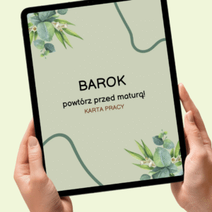 KARTA PRACY ,,BAROK" + ODPOWIEDZI