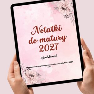 NOTATKI DO MATURY 2027 PDF