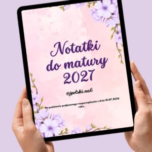 NOTATKI DO MATURY 2027 PDF